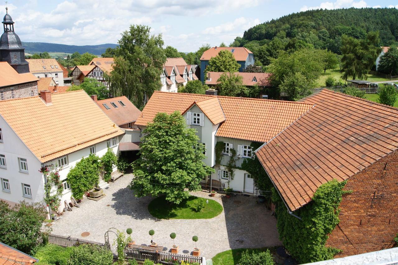 Sallmannshausen Ferienappartments Kirchhof מראה חיצוני תמונה